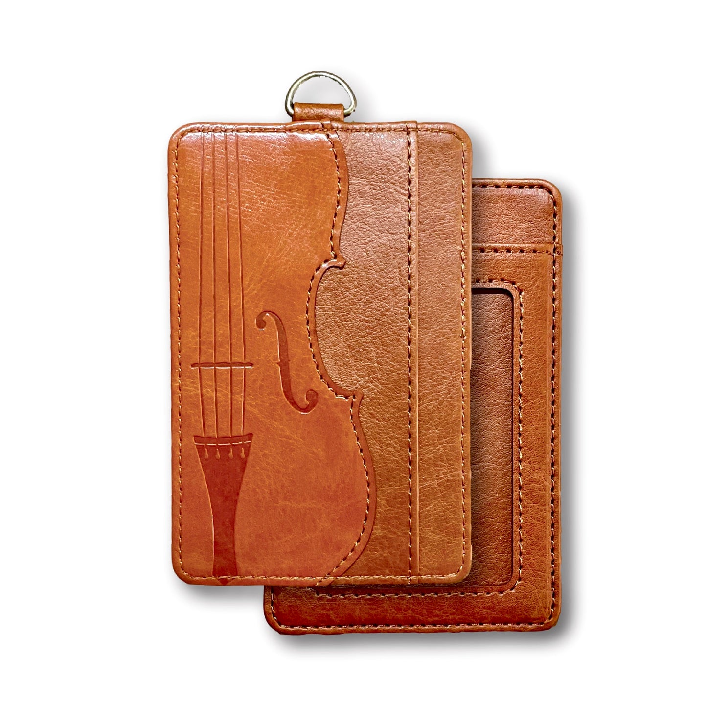 Strings Leather Badge Holder