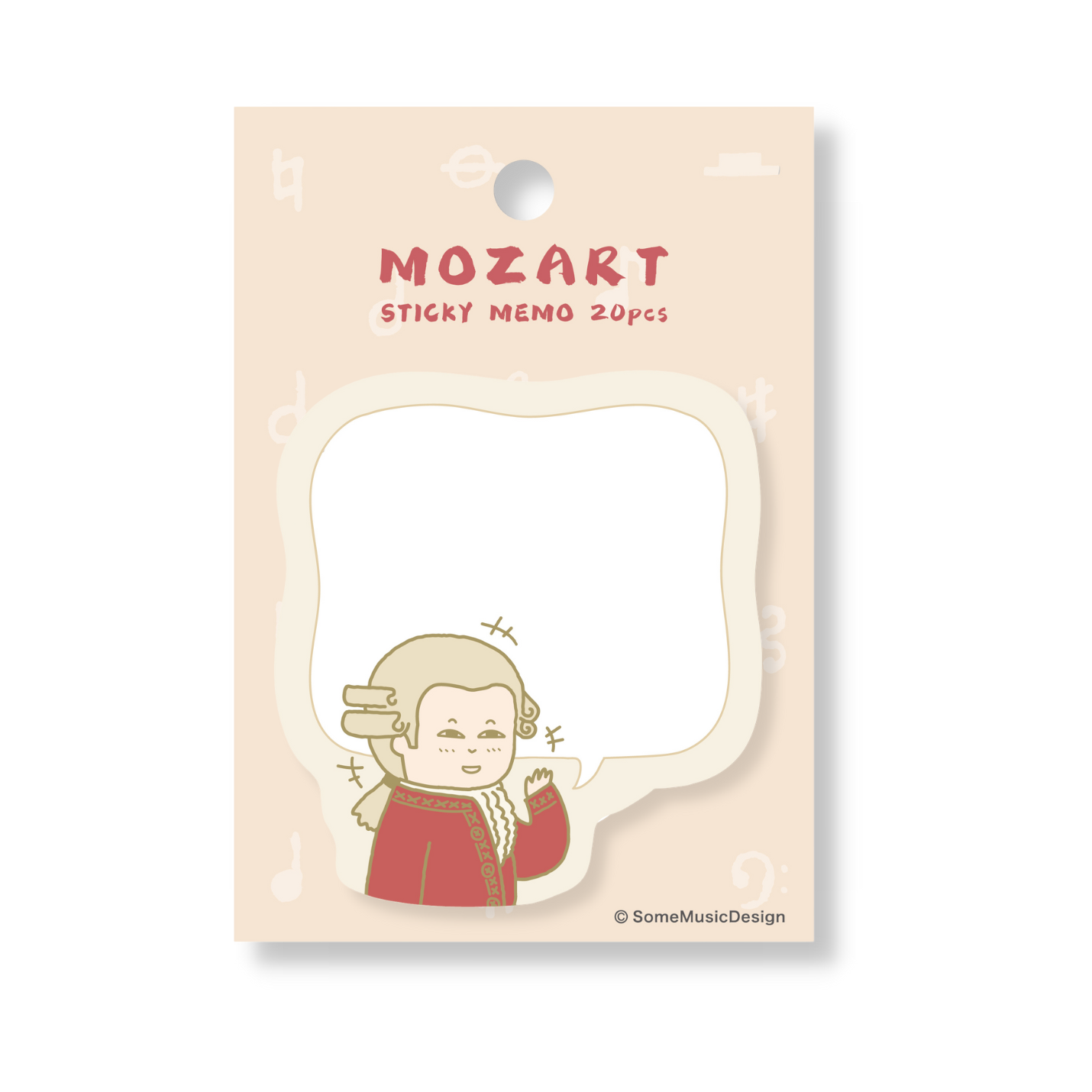 Mozart Sticky Memo