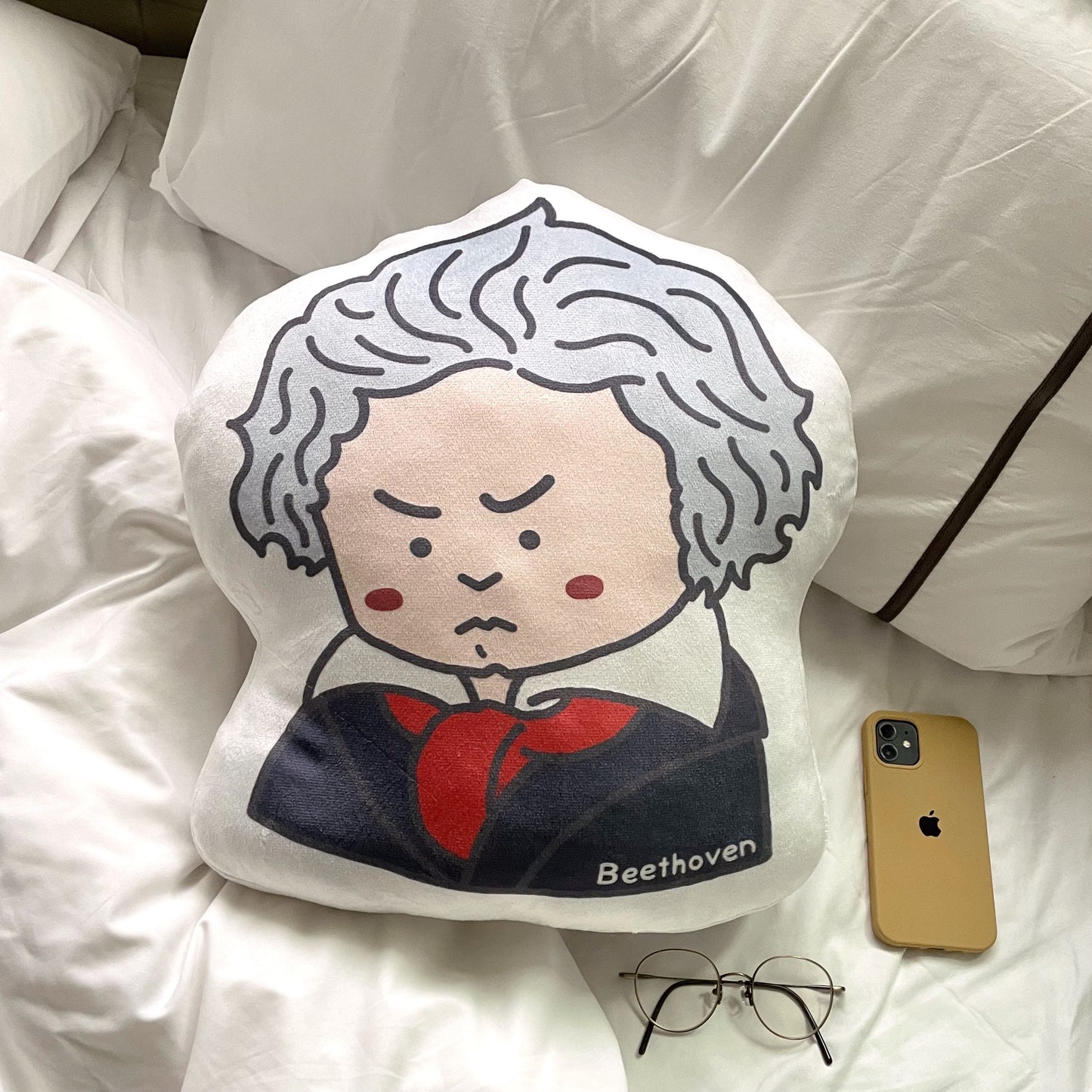 Beethoven Throw Pillow