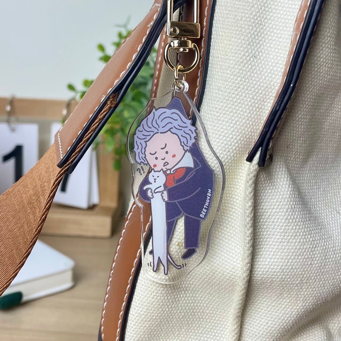 Beethoven Acrylic Keychain