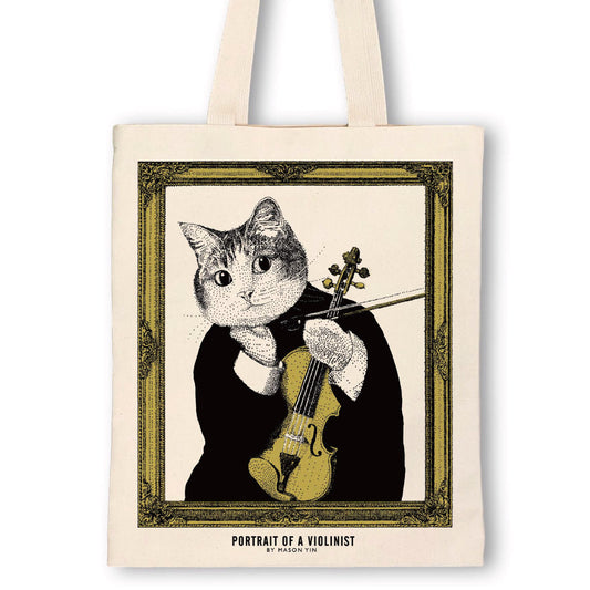 Violinist Tote Bag