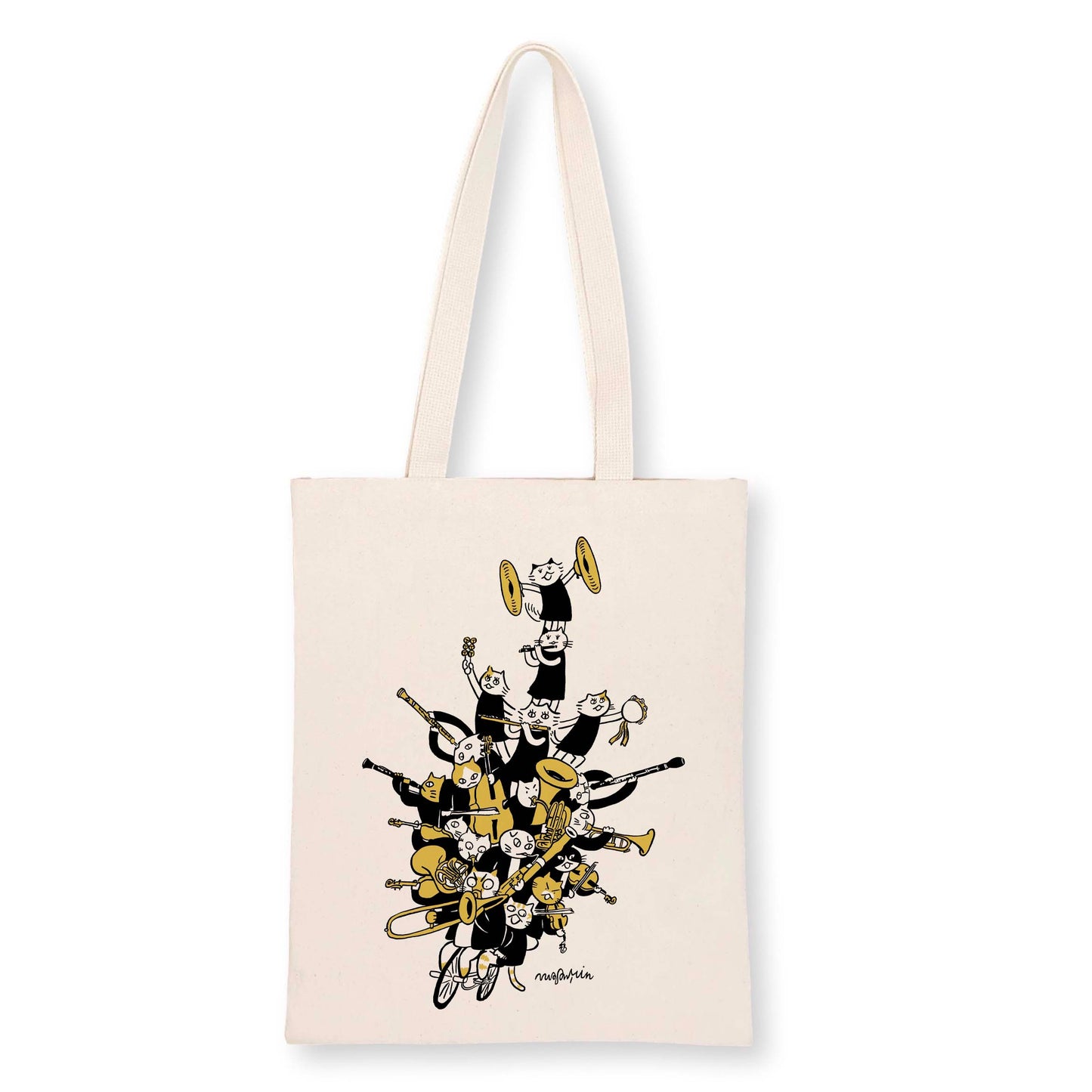 Bike Music Tote Bag