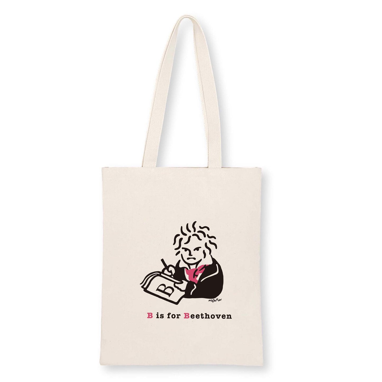 B is for Beethoven Music Tote Bag