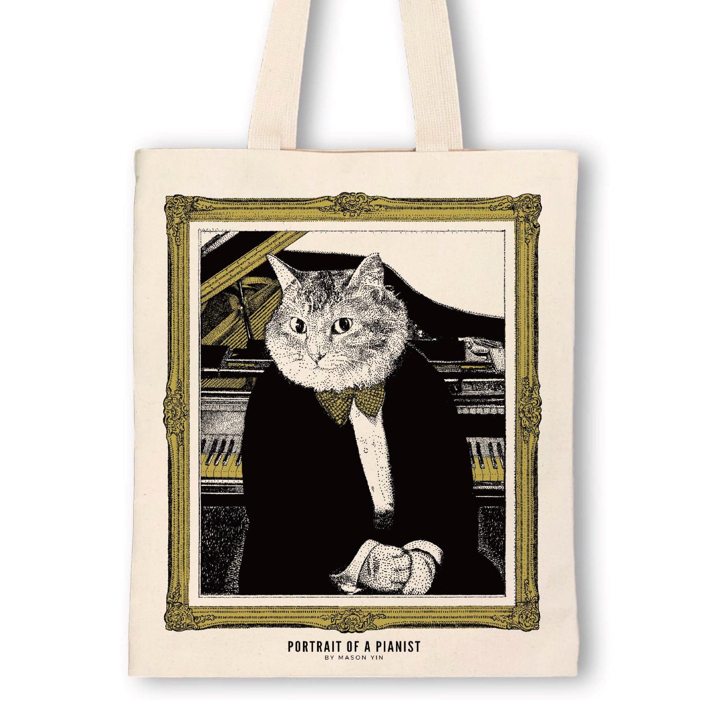 Pianist - Grand Piano Tote Bag