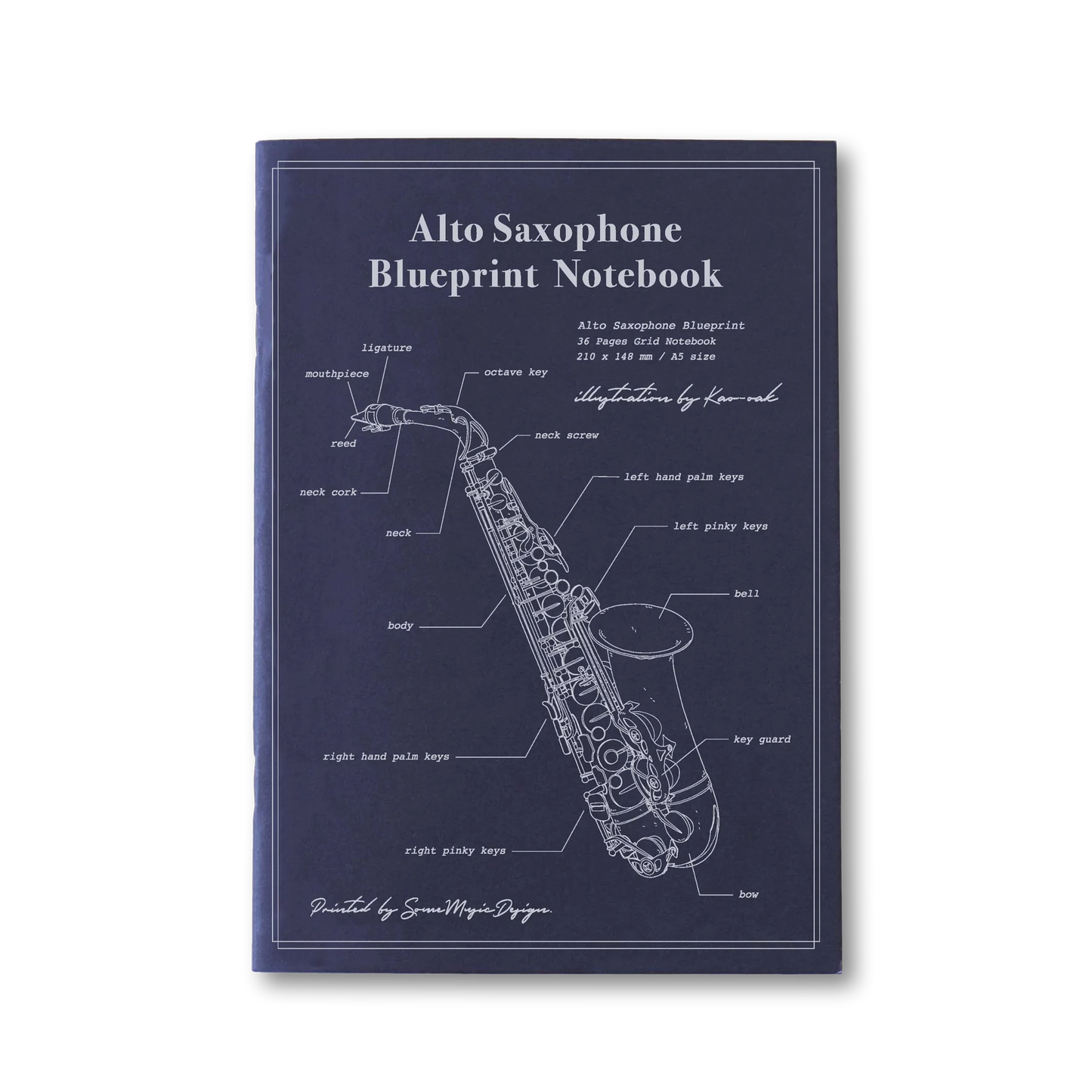 Alto Saxophone - Notebook