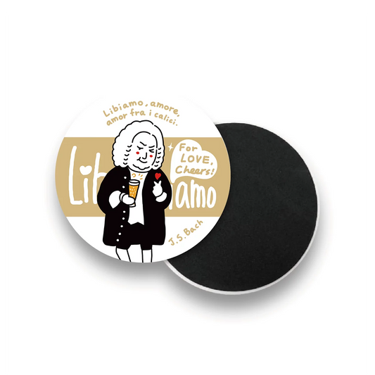 J.S. Bach - Libiamo Coasters