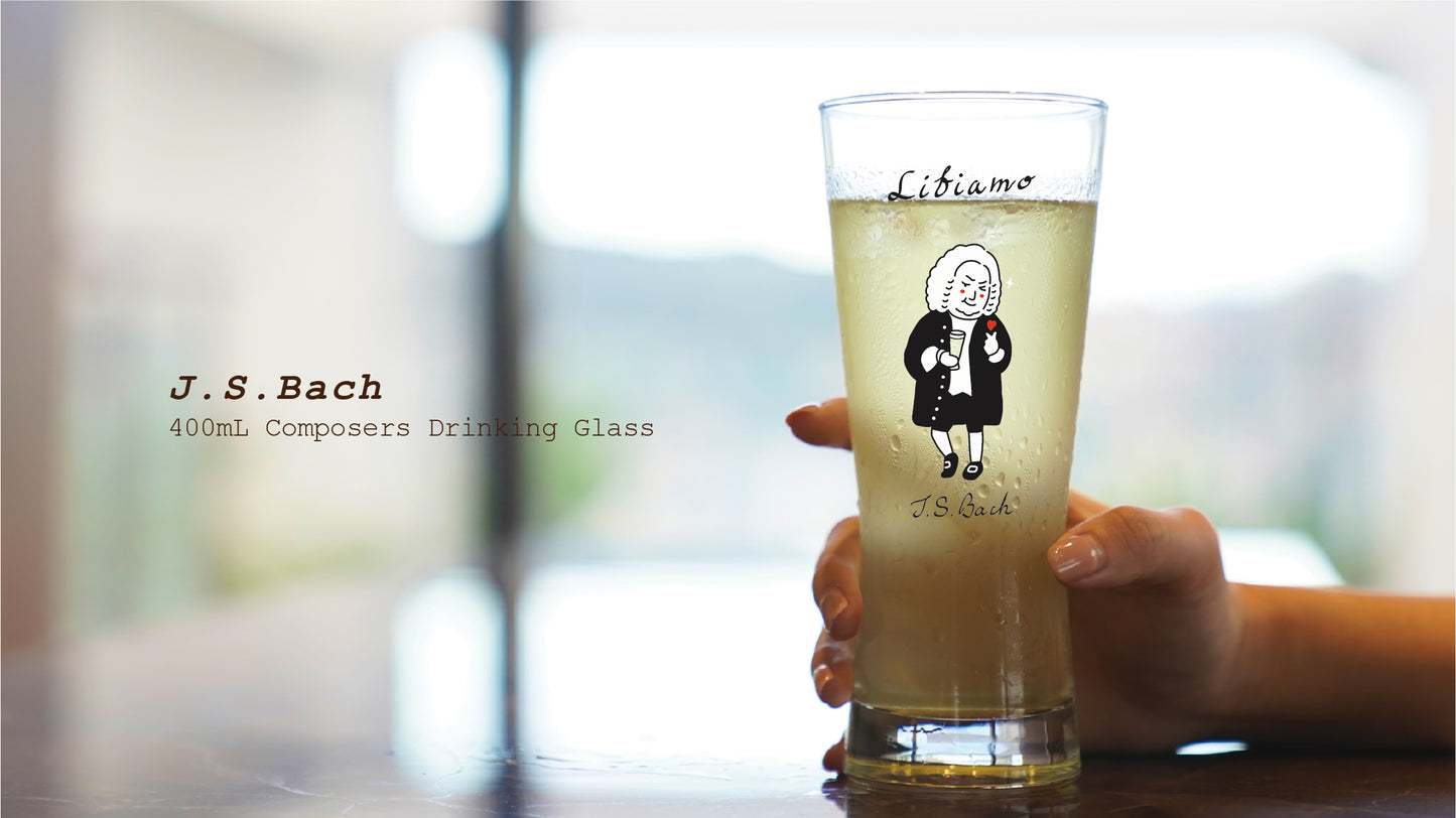 J.S. Bach Libiamo Glass