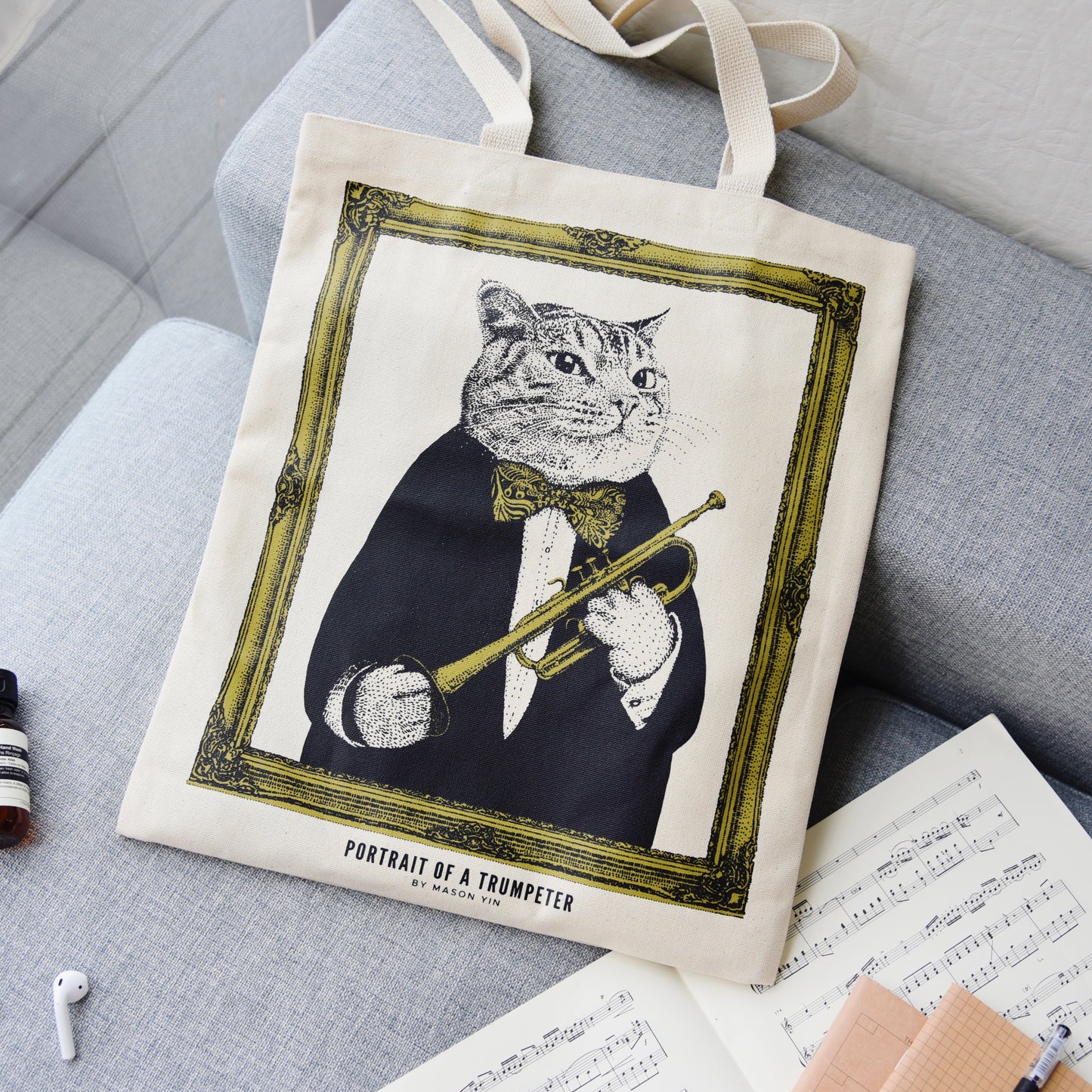 Trumpeter Tote Bag