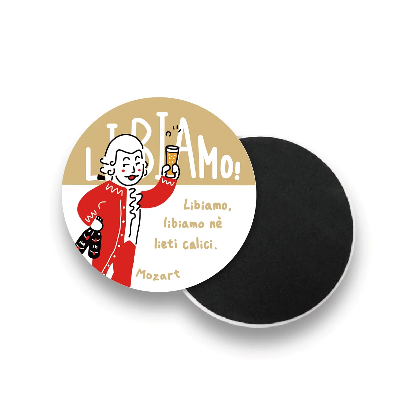 Mozart - Libiamo Coasters