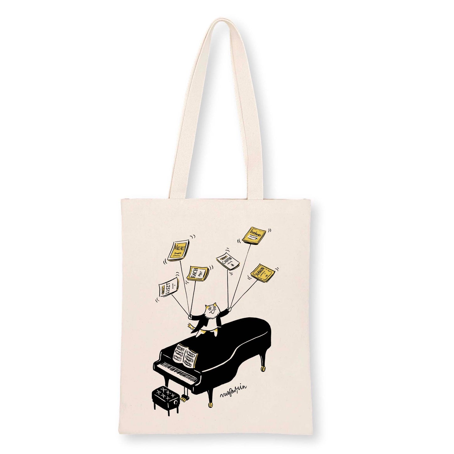 Piano Performance Tote Bag