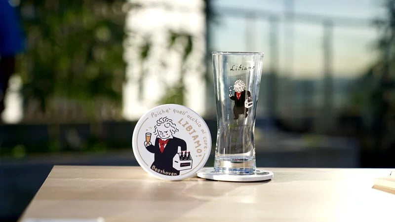 Beethoven Libiamo Coasters